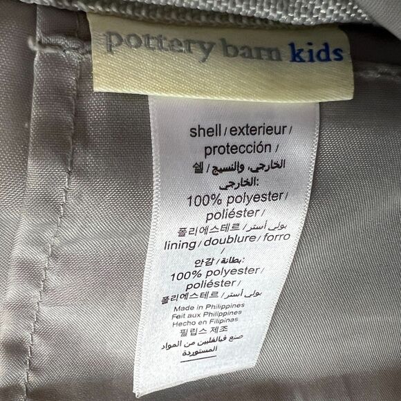 Pottery Barn Kids Mackenzie Navy Mermaids Backpack - Picture 12 of 12